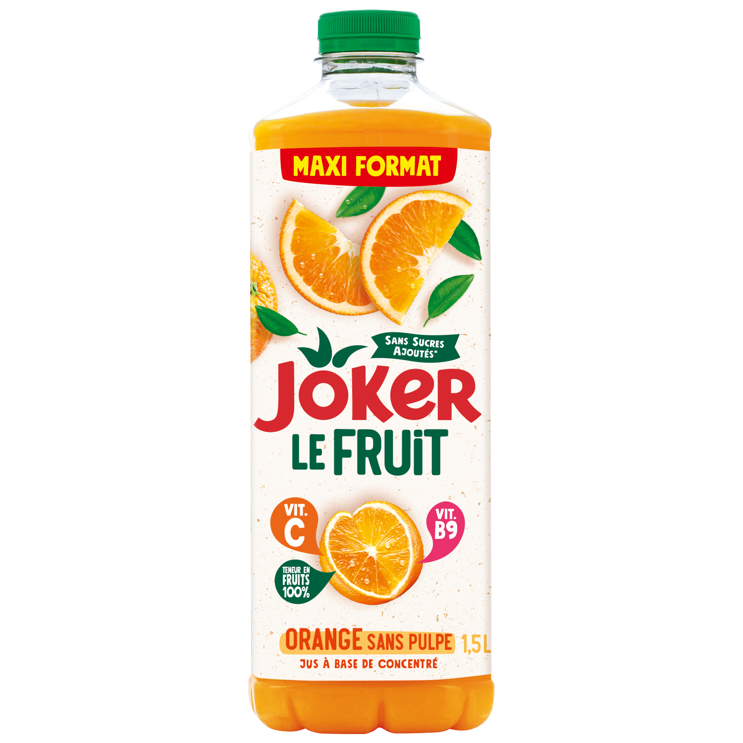 Le Fruit Orange sans pulpe