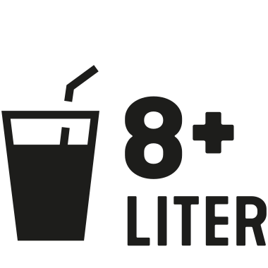 FÜR 8+ LITER
